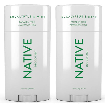 Native Deodorant Contains Naturally Derived Ingredients, 72 Hour Odor Control, Deodorant for Women and Men, Aluminum Free, Coconut & Vanilla 2.65oz