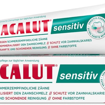 Lacalut Sensitive Toothpaste 75ml — Pain Relief, Gum Care