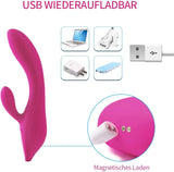 Adorime Rabbit Vibrator — Clitoris & G-Spot, Shock Function, 7 Modes