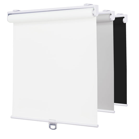 Cordless Blackout Roller Shades, Thermal, 23x72 Inch