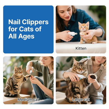 PurrTrim Cat Nail Clipper | Precision Claw Trimmer for Cats — Safe, Sharp & Easy to Use