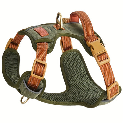 No-Escape Dog Harness for Medium & Large Breeds — Heavy-Duty & Padded
