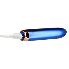 Swan® Maximum Bullet Vibrator + Silicone Comfy Cuff – Luxury Blue