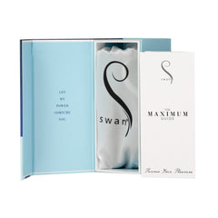 Swan® Maximum Bullet Vibrator + Silicone Comfy Cuff – Luxury Blue