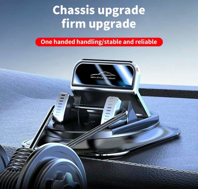 360° Car Phone Mount | Universal Dashboard Suction Mount for iPhone & Android