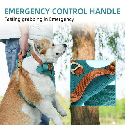 No-Escape Dog Harness for Medium & Large Breeds — Heavy-Duty & Padded