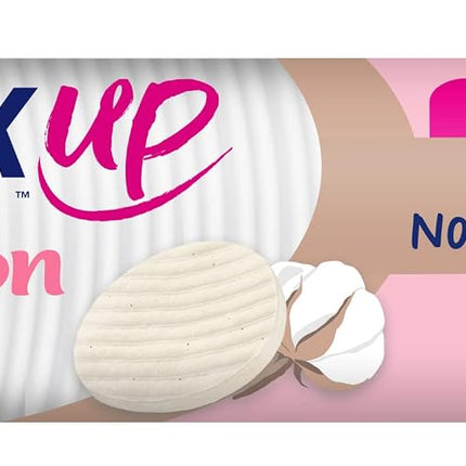 Demak'Up Cocoon Cotton Pads — 85 Discs, Skin-Friendly
