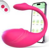 Remote Control Vibrator with App — Clitoris & G-Spot, Quiet, Pink