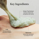 Arencia Green Tea + LHA Deep Pore Rice Cake Cleanser