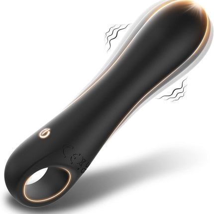 Hollow Ring Dildo Vibrator — 10 Modes, G-Spot