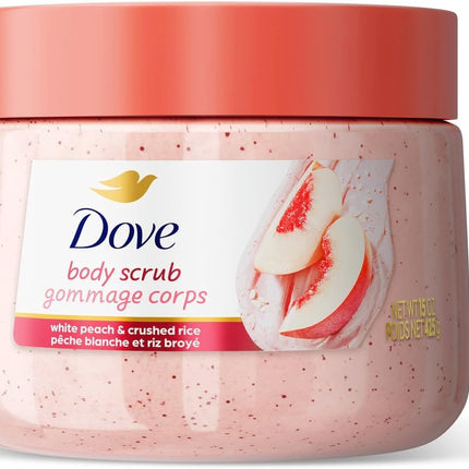 Dove Brown Sugar and Coconut Butter Body Scrub Exfoliates and Deeply 15 oz