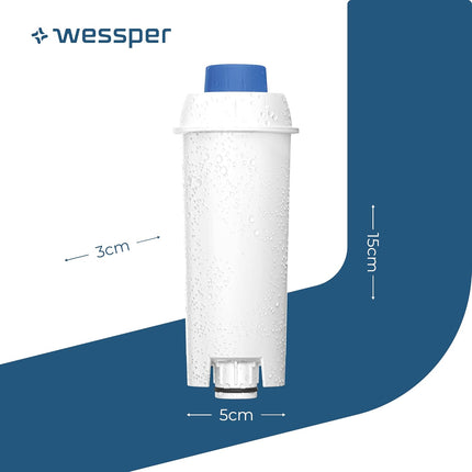 Wessper AquaLunga Coffee Filter x2 — Delonghi