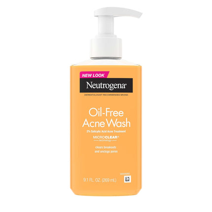 Neutrogena Oil Free Acne Face Wash, 9.1 fl. oz