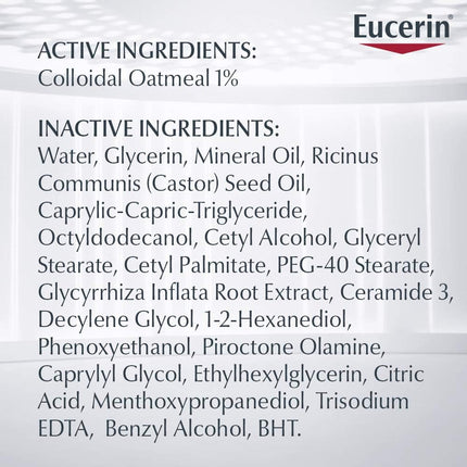 Eucerin Eczema Relief Flare-Up Treatment Cream — 2 oz