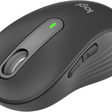 Logitech Signature M650 L Wireless Mouse — Silent, Graphite