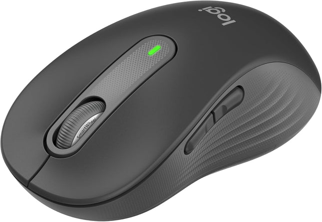 Logitech Signature M650 L Wireless Mouse — Silent, Graphite