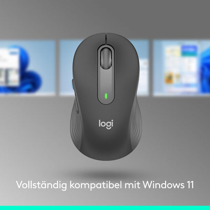 Logitech Signature M650 L Wireless Mouse — Silent, Graphite