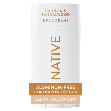 Native Deodorant Contains Naturally Derived Ingredients, 72 Hour Odor Control, Deodorant for Women and Men, Aluminum Free, Coconut & Vanilla 2.65oz