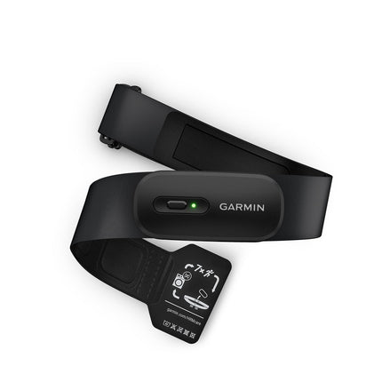 Garmin HRM 200 - Herzfrequenz-Brustgurt zur Messung präziser Herzfrequenz- und HFV-Daten, Batterielaufzeit von bis zu 1 Jahr, waschmaschinenfester Gurt, größenverstellbar, Größe M-XL