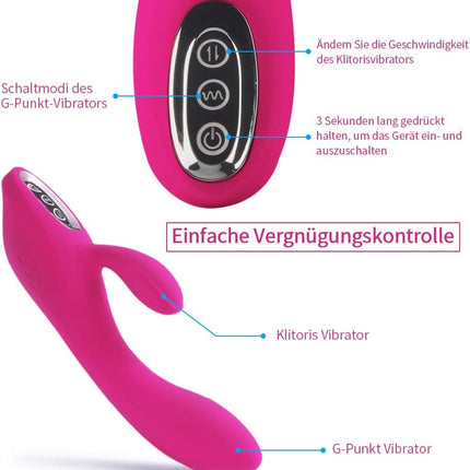 Adorime Rabbit Vibrator — G-Spot & Clitoral