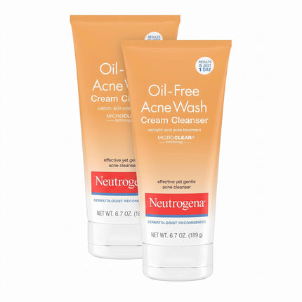 Neutrogena Oil Free Acne Face Wash, 9.1 fl. oz