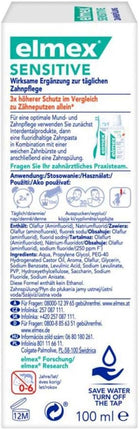 Elmex Sensitive Dental Rinse 100 ml