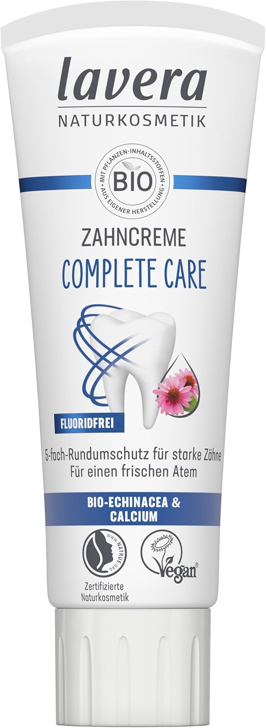 Lavera Complete Care Toothpaste — Fluoride-Free, Vegan