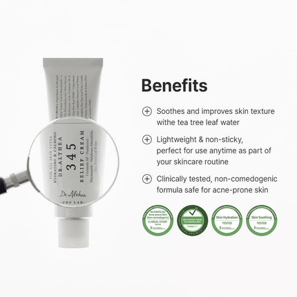 Dr.Althea 345 Relief Cream 50ml — PDRN & Niacinamide