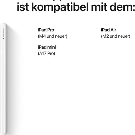 Apple Pencil Pro — Pixel-Precise, Pressure Sensitive, Low Latency