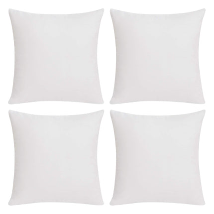 Decorative Linen Throw Pillow Covers, 18x18 Inch, 4 PCS