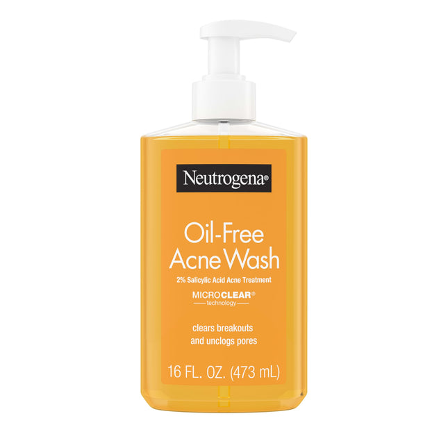 Neutrogena Oil Free Acne Face Wash, 9.1 fl. oz