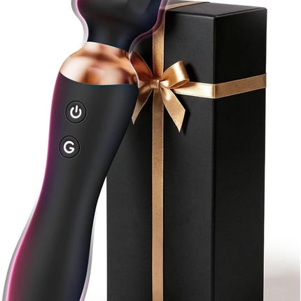 Cacuala Double Head Vibrator — 360° Rotation, 12 Modes