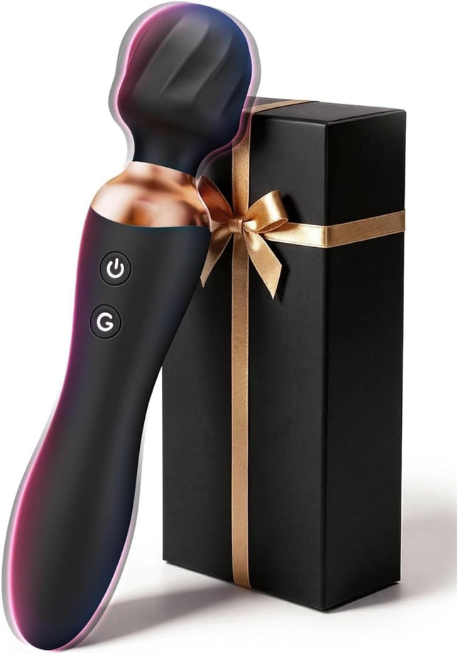 Cacuola Double Head Vibrator — 360° Rotation, 12 Modes, IPX6, G-Spot