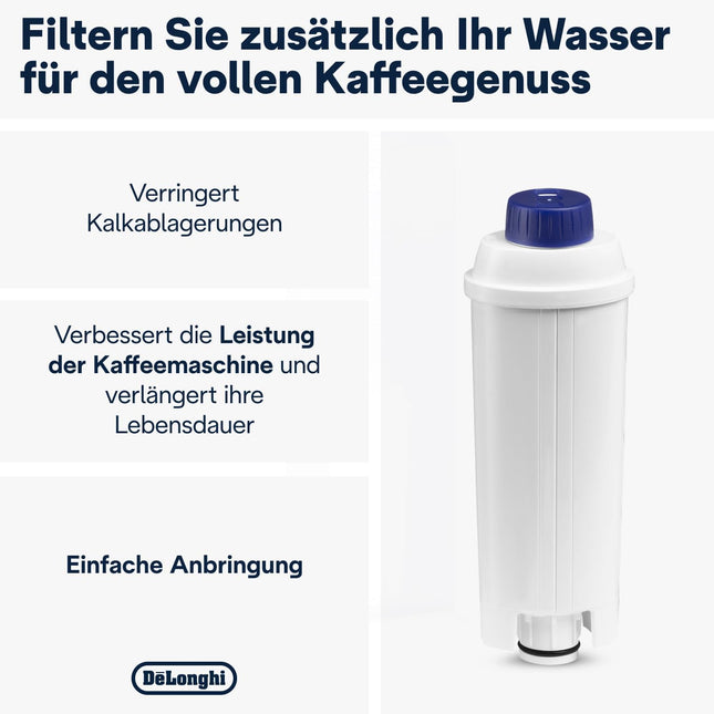 De'Longhi Water Filter DLSC002 — Original, 0.5L