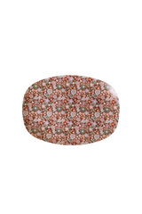 Melamine Small Rectangular Plate | Fall Floral Print