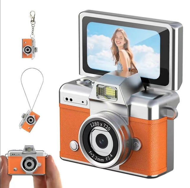 VintagePix Mini Cam | Retro 90s Style Miniature Digital Camera with LCD Screen