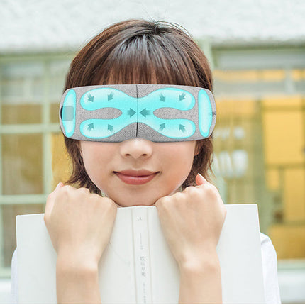 Smart Eye Massager Mask | 3-Layer Airbag Vibration & Hot Compress Eye Care Device