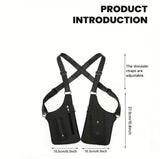 StealthCarry Urban Bag | Anti-Theft Leather Underarm Shoulder Bag & Holster