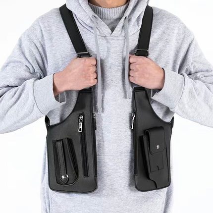 StealthCarry Urban Bag | Anti-Theft Leather Underarm Shoulder Bag & Holster
