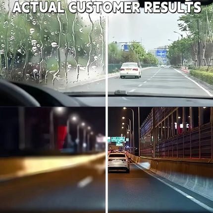AutoView Windshield Oil Film Remover | Professional Glass Cleaner & Rain Repellent Prep