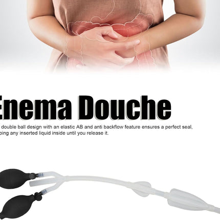 Cleanstream Inflatable Double Bulb Enema System
