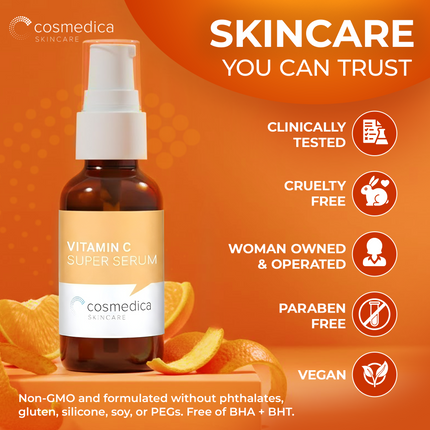 Cosmedica Vitamin C Serum with Hyaluronic Acid