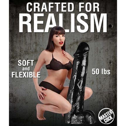 Moby Huge 3 Foot Giant Dildo — Black Oversized Display Piece [Contact Us to Order]