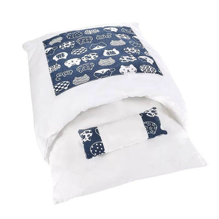 Removable Dog & Cat Bed – Convertible Sleeping Bag & Mat | Winter Warm Pet Sofa Cushion Nest