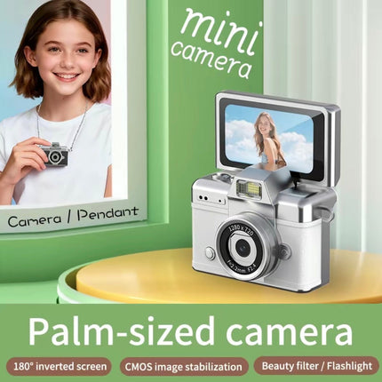 VintagePix Mini Cam | Retro 90s Style Miniature Digital Camera with LCD Screen