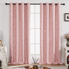 Thermal Blackout Curtains, Noise-Reducing, 2 Panels