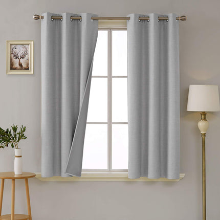 Blackout Thermal Insulated Curtains, 2 Panels