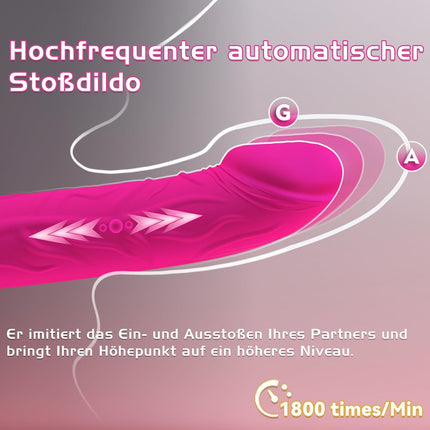Budoli 2-in-1 Dildo Vibrator — G-Spot, 10 Modes