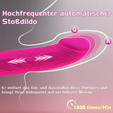 Budoli 2-in-1 Dildo Vibrator — Shock Function, 10 Modes, G-Spot