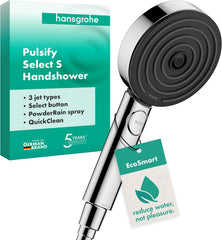 Hansgrohe Pulsify Select S Hand Shower 9L/min EcoSmart — Chrome